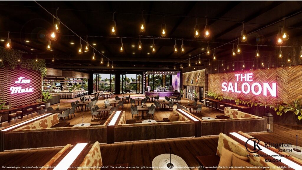 Esplanade clubhouse interior rendering